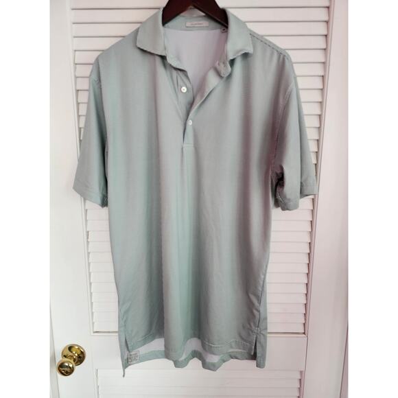 OLIVER RIDLEY GOLF POLO SHIRT PERFORMANCE BLEND MENS MEDIUM‎ GREEN - Picture 1 of 3